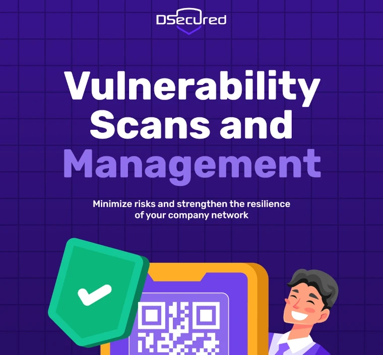 Vulnerability scanner: Infographic - Improve IT security quickly and easily.